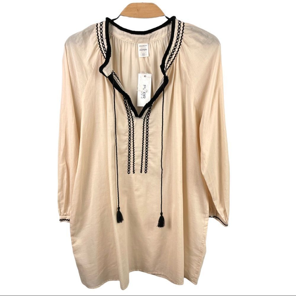 ** NEW Piper Bohemian Swim Cover Up in Summer Sorbet Size M